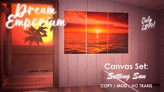 [Dream Emporium] Canvas Set: Setting Sun