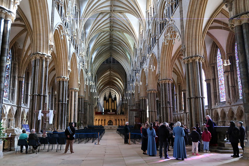 Lincoln Cathedral at Easter