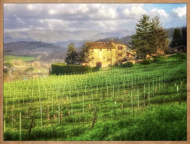 Tuscan villa….