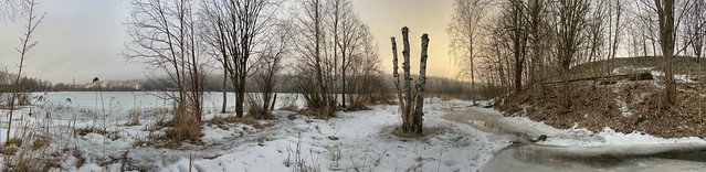 Lake Iidesjärvi panorama