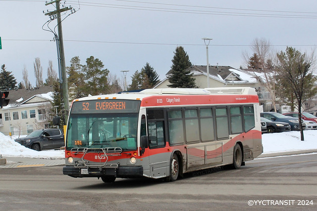 Calgary Transit 8123 - 52 Evergreen
