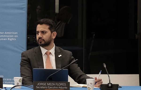 Jorge Meza Flores, Secretario Ejecutivo Adjunto para el Sistema de peticiones, casos y soluciones amistosas