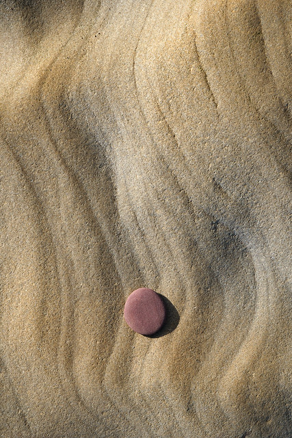 Spittal Beach sandstone 01