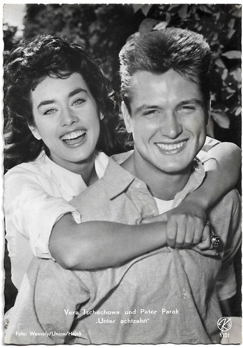 Vera Tschechowa and Peter Parak in Noch minderjährig (1957)