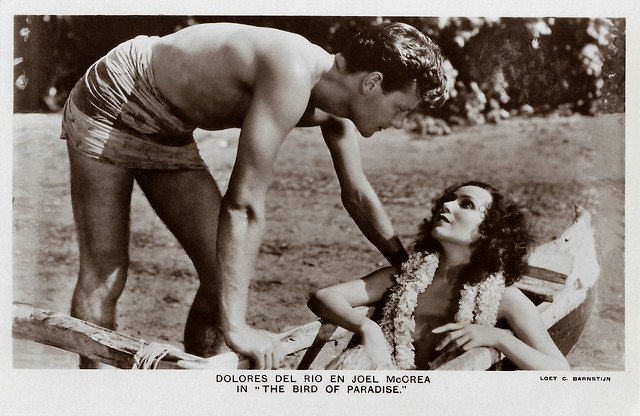 Dolores Del Rio and Joel McCrea in Bird of Paradise (1932)