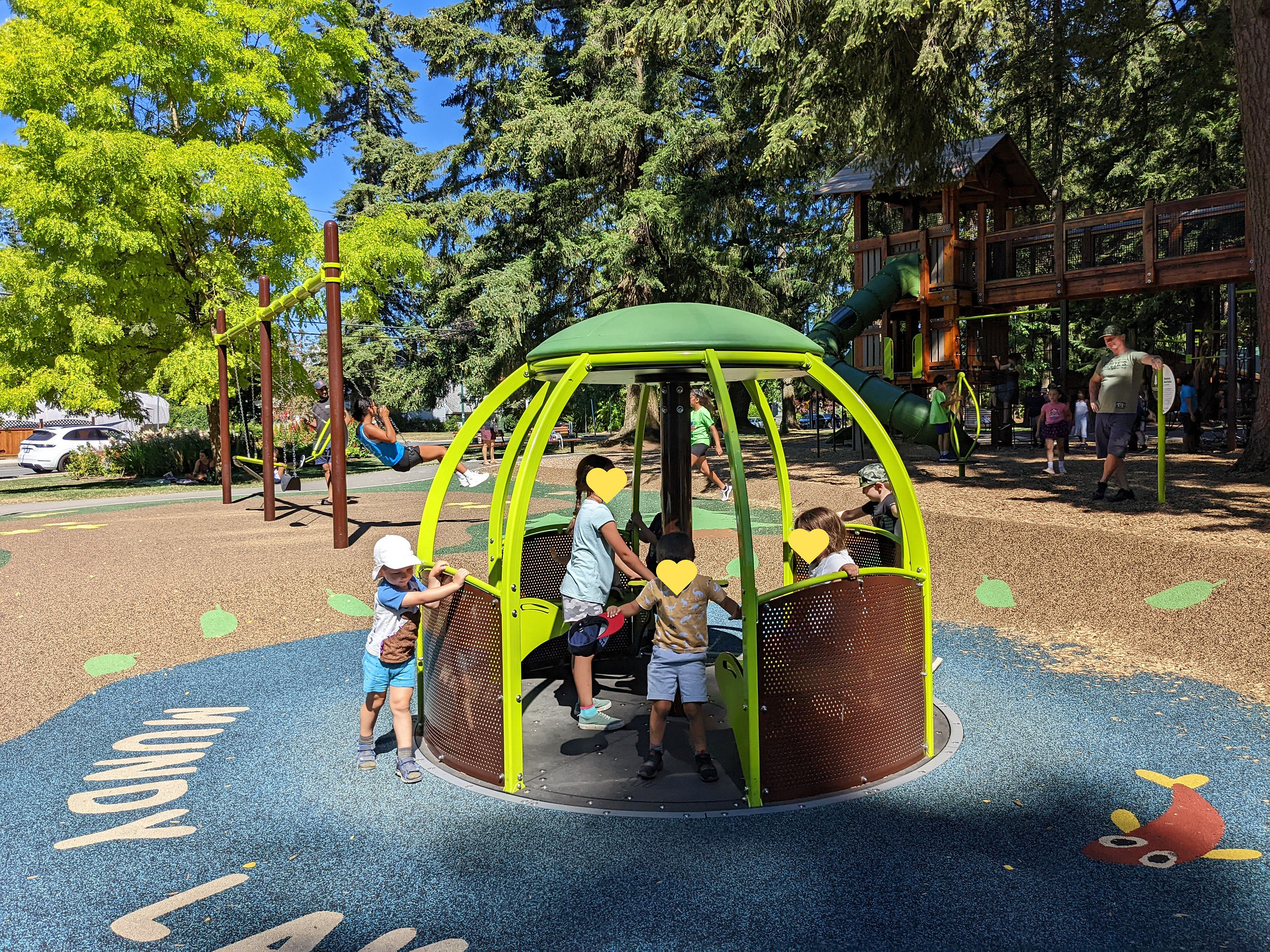 Mundy Park playground, Coquitlam, BC, Canada