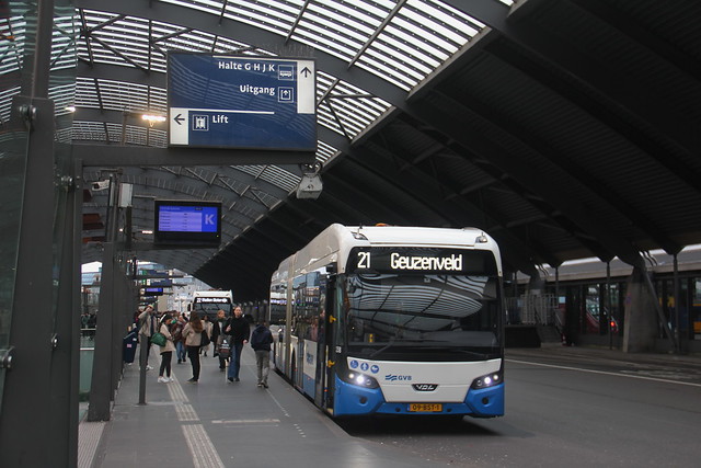 GVB VDL Citea SLFA bus no.2258 , Amsterdam 🇳🇱 02.04.2024