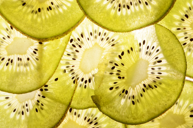 Flat fruit - kiwifruit
