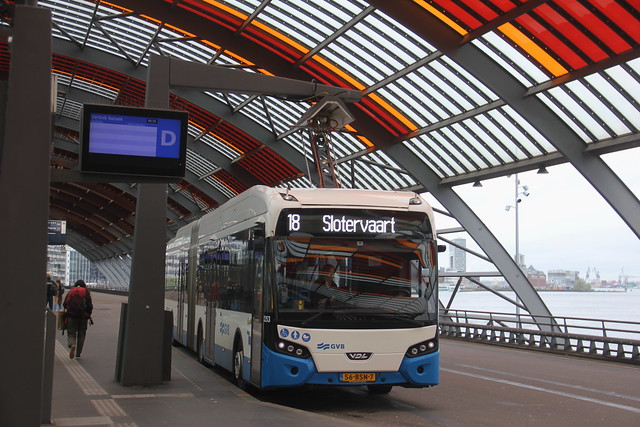 GVB VDL Citea SLFA bus no.2253 , Amsterdam 🇳🇱 02.04.2024