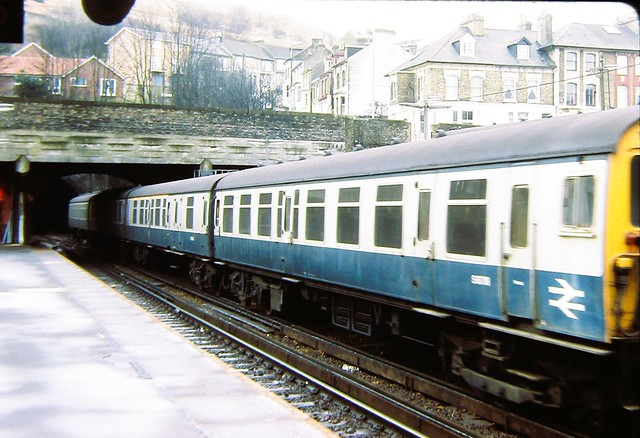 British Rail passenger train at Dover in 1985