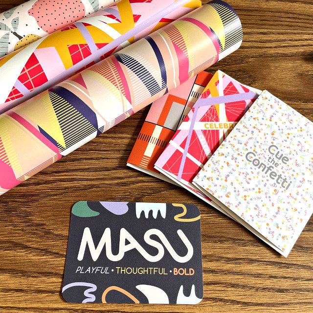 MASU Gift Wrap and Cards