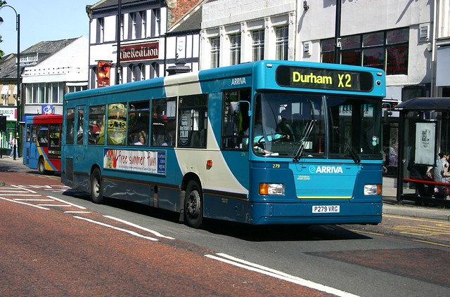 [Arriva North East] 279 (P279 VRG) in Chester-le-Street on service X2 - John Carter