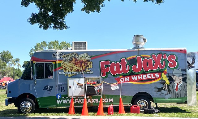 Fairground food truck