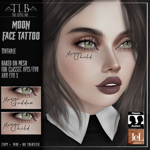 !TLB - Moon Face Tattoo AD