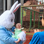 Easter Bunny 17 Oklahoma Railway Museum Easter Trains 2024