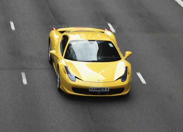 Ferrari 458 Italia, Wan Chai, Hong Kong.