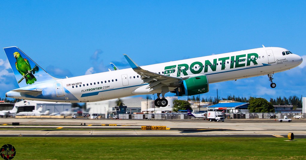 Frontier Airlines "Savannah The Yellow-Headed Amazon" / Airbus A321-271'NX' / N636FR