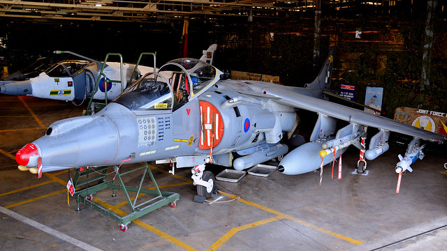 RAF Hawker Siddeley Harrier GR.7A Jet ZD318