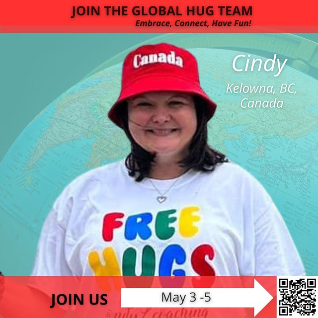 Global Hugs 2024 - Kelowna BC Cindy