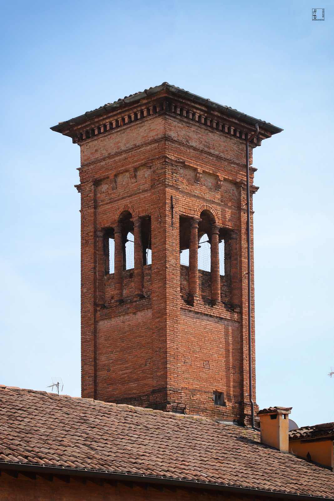 #a0760 Modena, ex convento di San Geminiano, Università Giurisprudenza - campanile