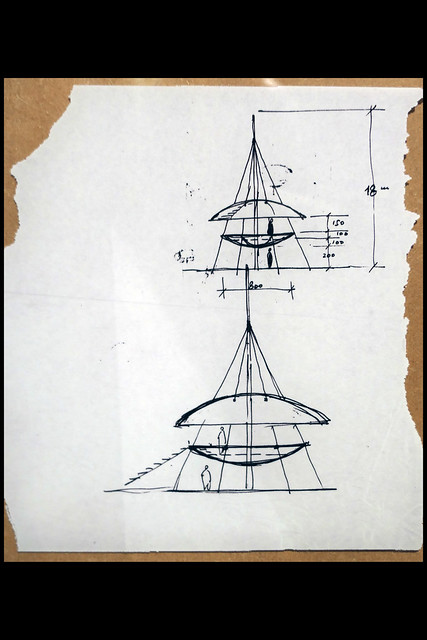 schetsen podia voor beeldententoonstelling 02 1966 harsuyker e (hni 2024)