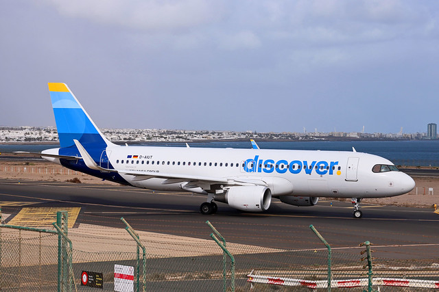 A 320-214(W) / D-AIUT / Discover Airlines