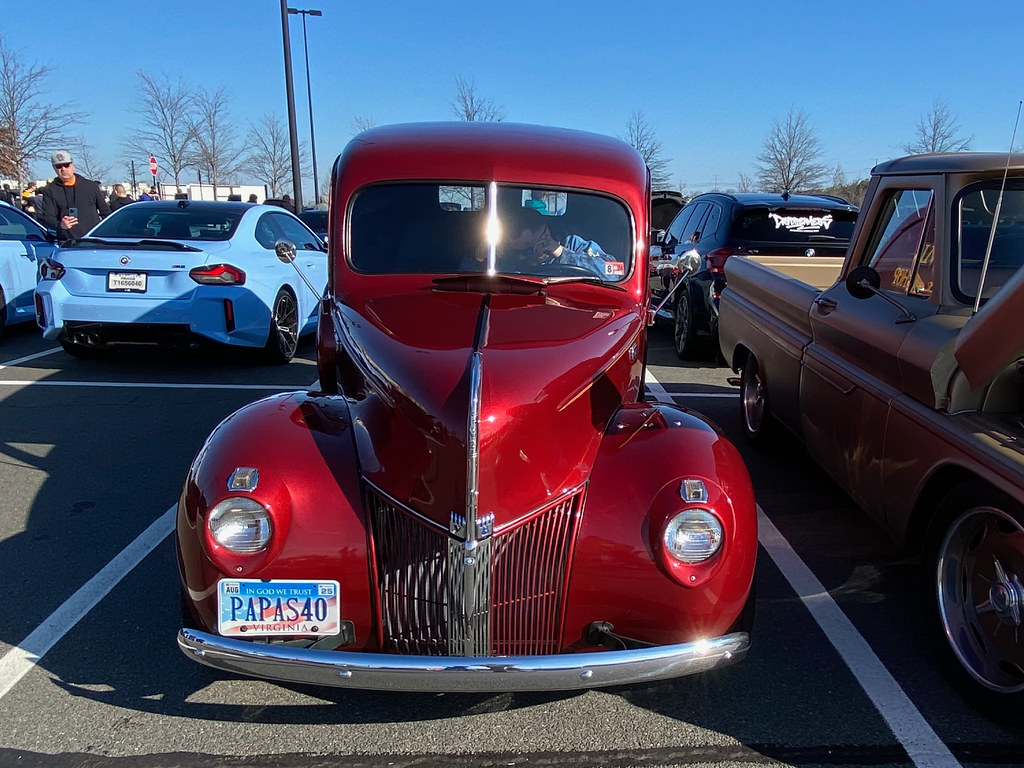 1940 Ford Panel Delivery Truck - Front - PAPAS40