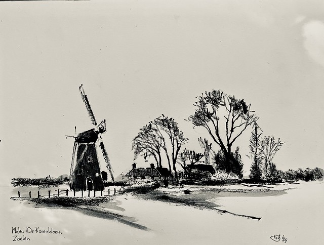 Mill near Zoelen