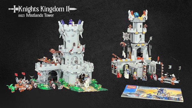 The Second Kingdom of Knights - LEGO 8823 Mistlands Tower revamp 02