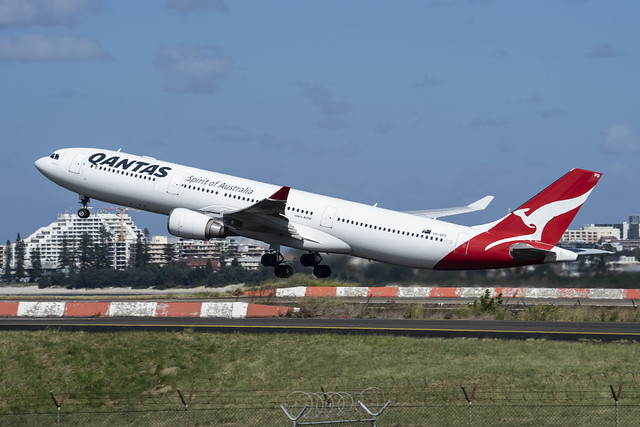VH-QPD Airbus A330-303 @ Sydney, Mar 2024
