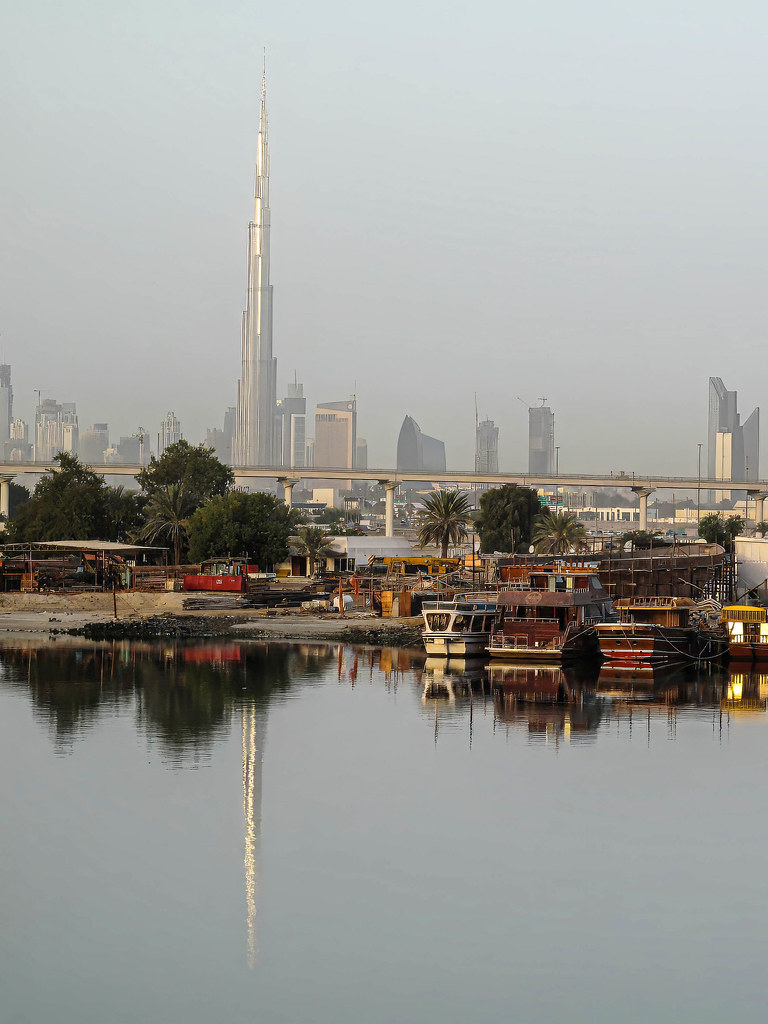 2024 (challenge No. 1- old unpublished pics) - Day 97 - City scape ate dawn, Dubai, UAE 2100