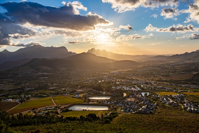 Calm before the Storm: Franschhoek Valley