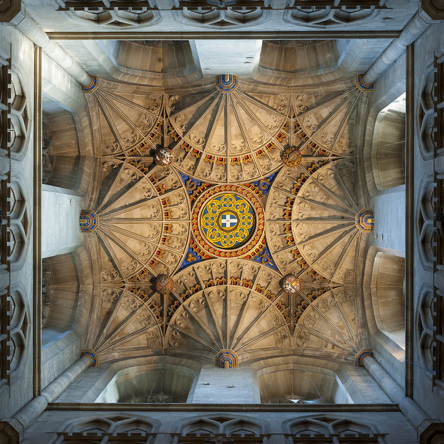 Bell Harry Tower Ceiling - Canterbury Cathedral