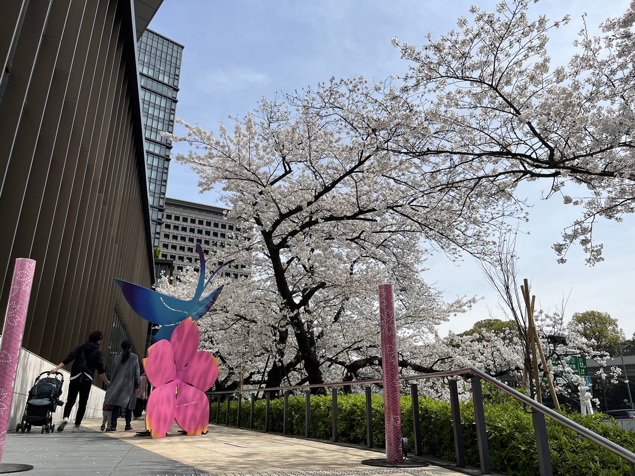 【東京】東京ガーデンテラス紀尾井町の桜
