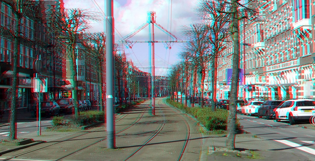 Schiedamseweg Rotterdam 3D Fuji-W3