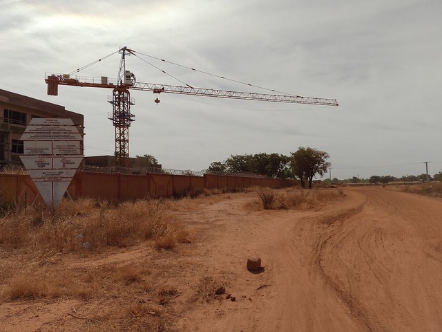 Construction in Koudougou University (Burkina Faso)
