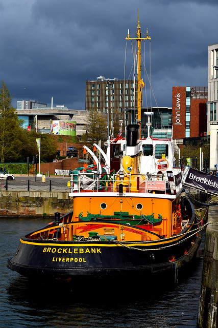 City of Liverpool (Historic Brocklebank Tug) Canning Dock 7th April 2024