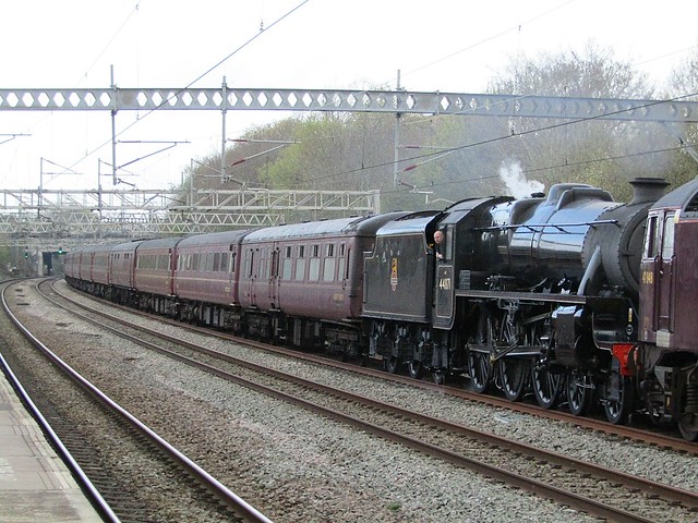 Stanier Class 5 44871 at Tamworth