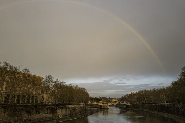 Rome - Italy - Tiber - From Ponte Sisto - March 2024