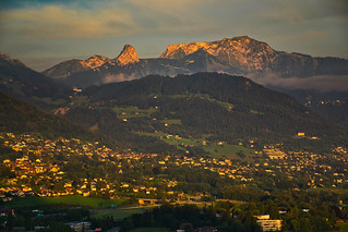 Evening view to the Rochers-de-Naye