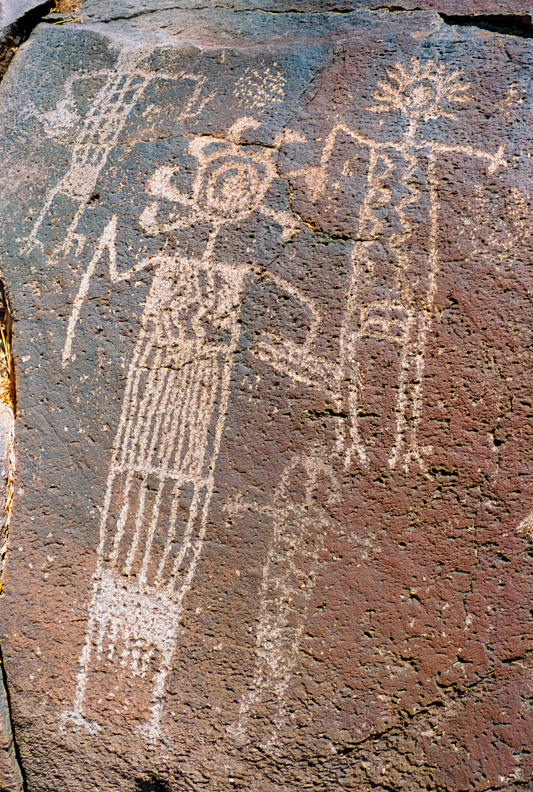 American native petroglyph #1