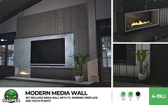 MadPea - NEW RELEASE! Modern Media Wall  at FLOURISH!