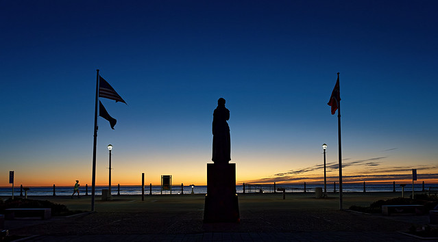 Statue at Sunrise