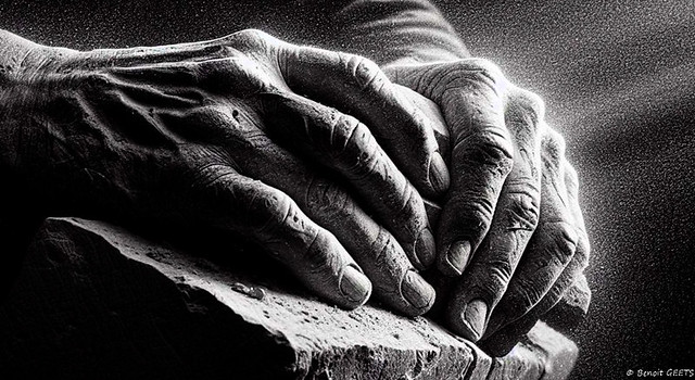 Les mains du tailleur de pierres