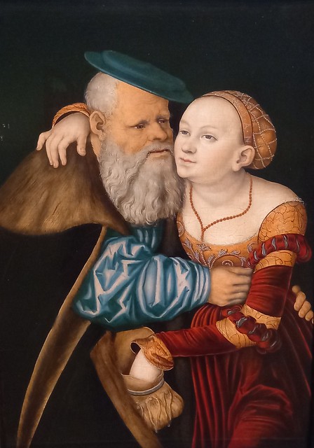 Lucas Cranach the Eder, The Unequal Couple, 1531