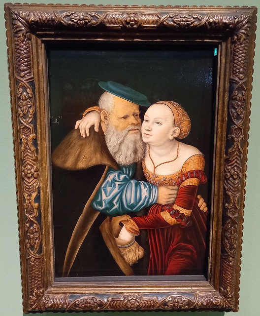 Lucas Cranach the Eder, The Unequal Couple, 1531