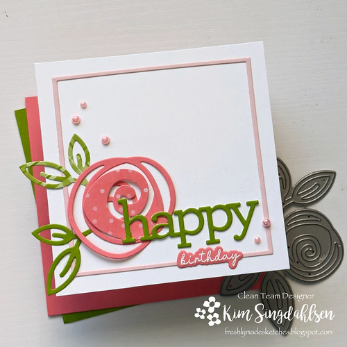 Joyful Creations with Kim: Freshly Made Sketches: Single Rose