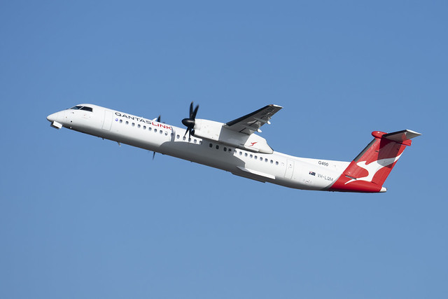 VH-LQM Bombardier DHC-8 402 @ Sydney, Mar 2024