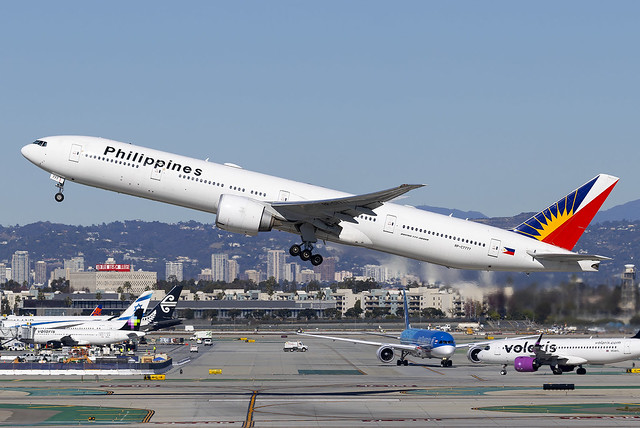 Philippine Airlines Boeing 777-300ER RP-C7777 at Los Angeles Airport LAX/KLAX