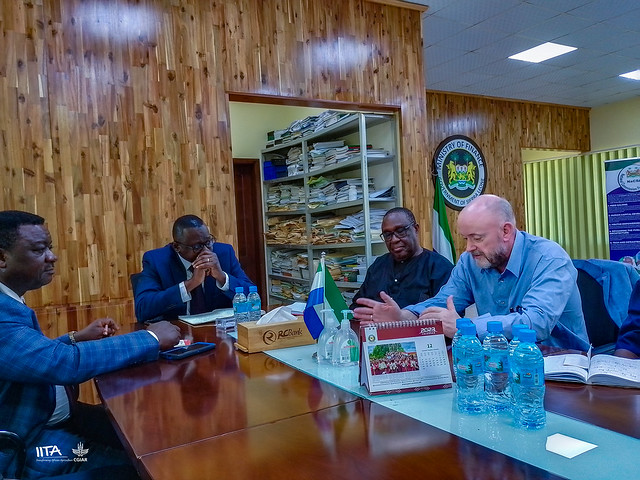 DG Simeon Ehui meets with finance Minister